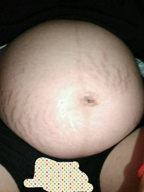 怀孕八个月看看我的肚子是男宝宝还是女宝宝_