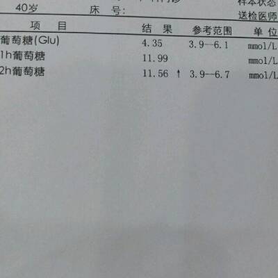 孕25周+4天,唐筛超标。孕前没检查过糖尿病。