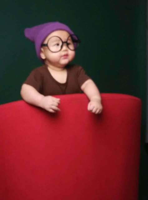 宝宝百日照_哇哈哈,生个男孩子不能给穿漂漂啦