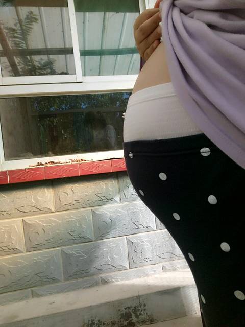 怀孕马上七个月_怀孕28周这肚型是男孩女孩