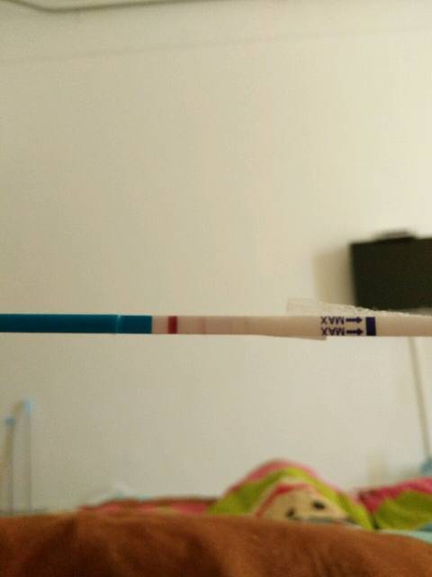 大姨妈第一天测出来的!_大姨妈第一天测出来的