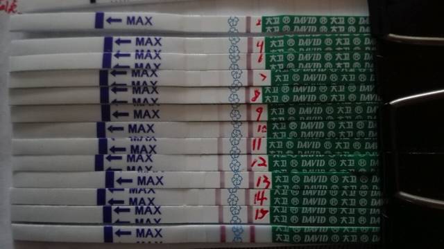 [D39]早早孕试纸与HCG值的比对参考_从26天