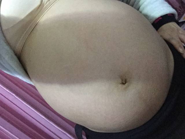 我这是上怀还是下怀?_大家来晒晒肚子 我是二