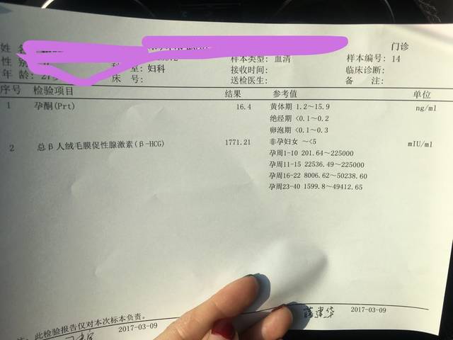 HCG翻倍很好,但为什么孕酮降低了?求解答安心