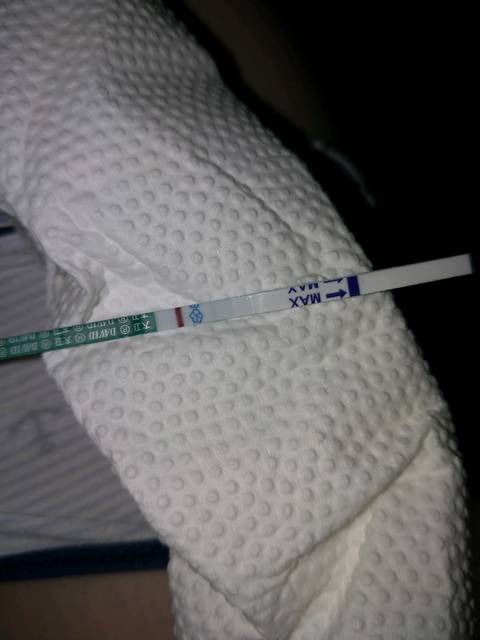 电子验孕会不会咋糊?_之前用大卫的测颜色很
