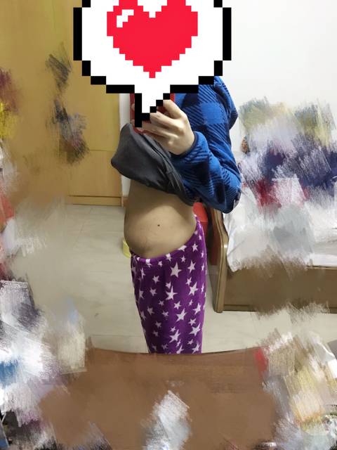 出月子了,恢复得还不错