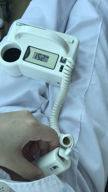 你们开始听胎心的吗?我有空我就听