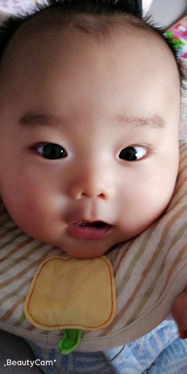 三月体检，儿子真棒