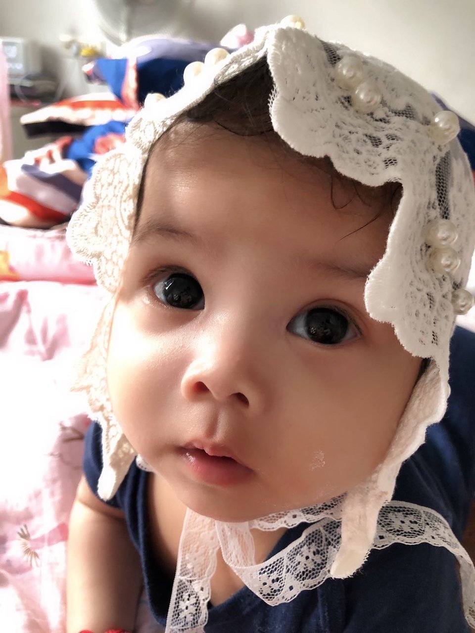 就算天天在家也想给她打扮的老母亲