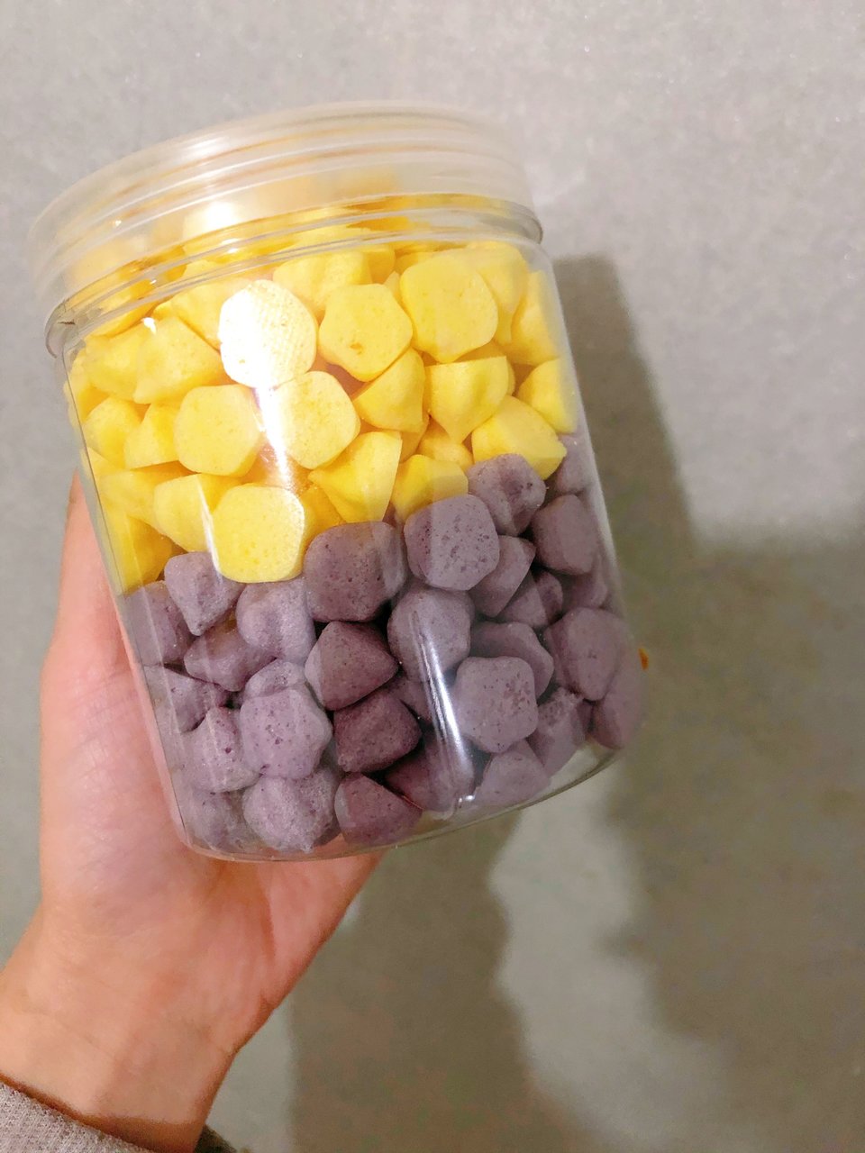 给我家小宝贝做的溶豆～