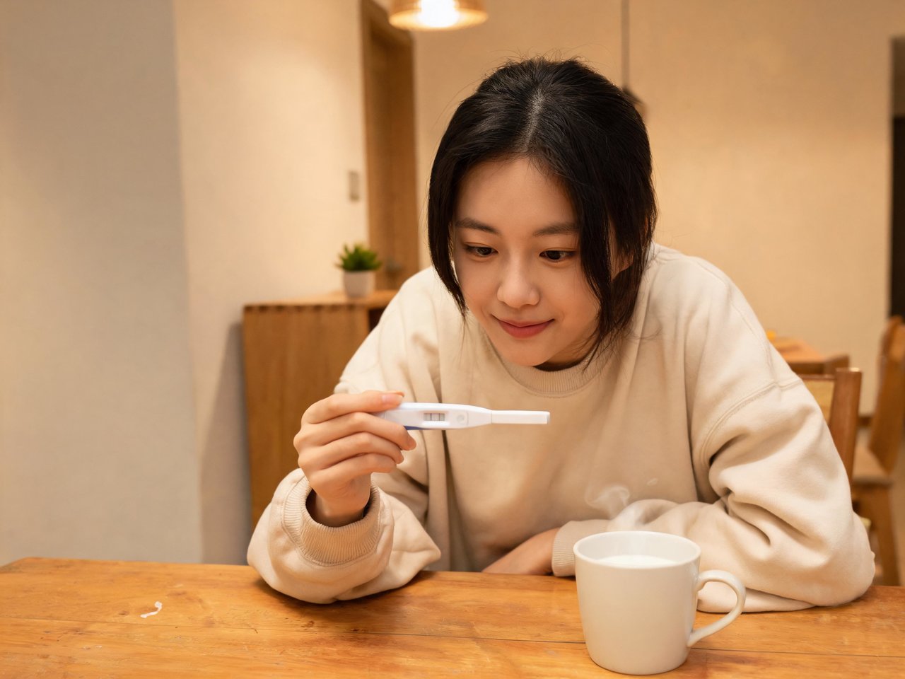 末次月经为八月一日
